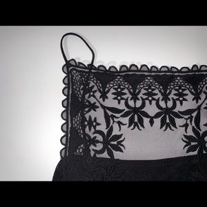 Urban Outfitters Kimchi Blue High Neck Lace Cami